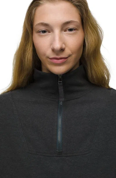Prana Cozy Up Pullover In Charcoal