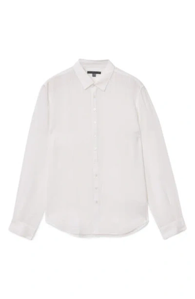 John Varvatos Bucks Button-up Shirt In Chalk