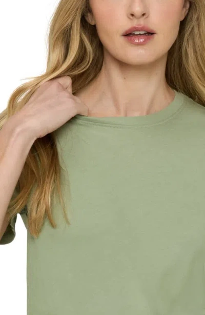 The Standard Stitch The Crew Tee In Matcha