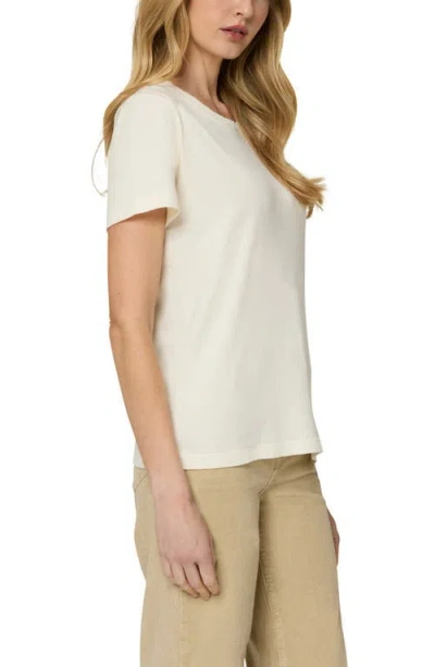 The Standard Stitch The Crew Tee In Cream