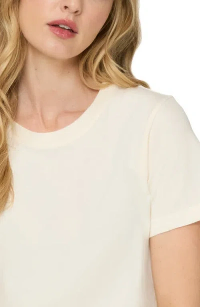 The Standard Stitch The Crew Tee In Cream