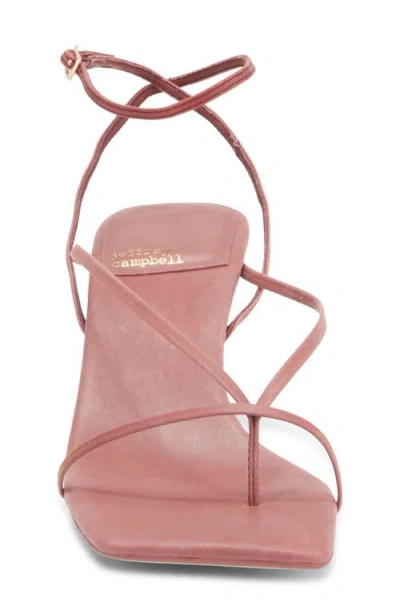 Jeffrey Campbell Fluxx Sandal In Dusty Rose