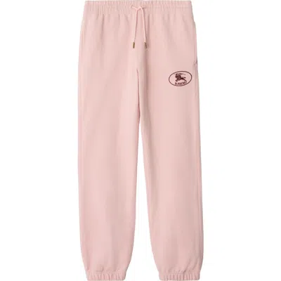 Burberry Cotton Jogging Pants In Bouquet