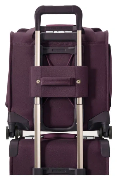 Briggs & Riley Baseline Cabin Spinner Carry-on Bag In Plum