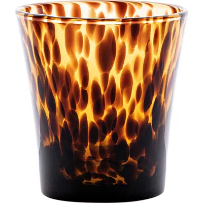 Juliska Puro Tortoiseshell 11 Oz. Tumbler In Espresso