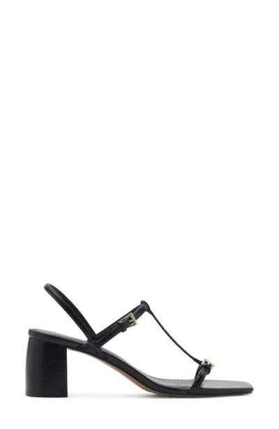 Mango Slingback Sandal In Black