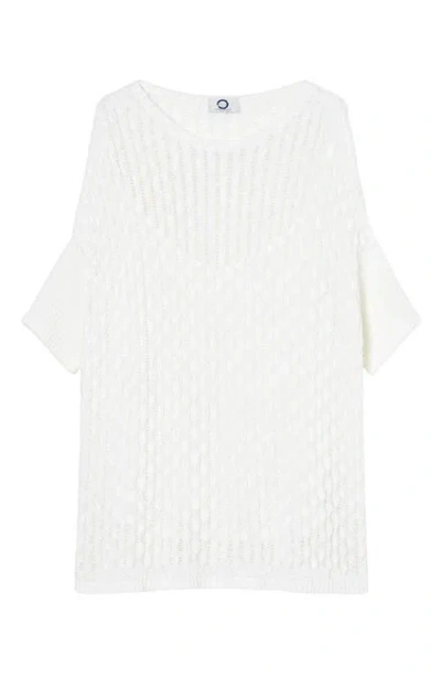 Marina Rinaldi Voyage 2a Uscita Giugno Sweater In Optical White