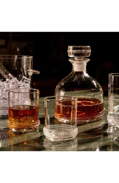 Juliska Dean Whiskey Glass Decanter In Clear