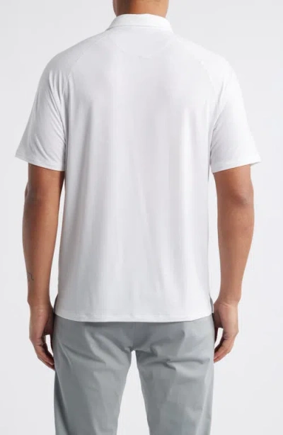 Johnnie-o Callan Performance Polo In White
