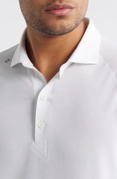 Johnnie-o Callan Performance Polo In White