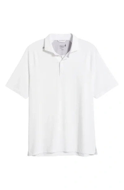 Johnnie-o Callan Performance Polo In White