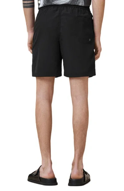 Allsaints Party Wave Swim Trunks In Black