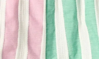 ENGLISH FACTORY ENGLISH FACTORY COLORBLOCK STRIPE COTTON SHORTS 
