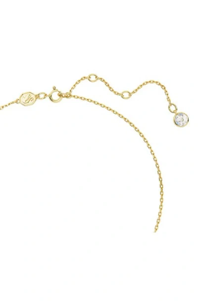 Swarovski Chroma Pendant Necklace & Stud Earrings Set In Green