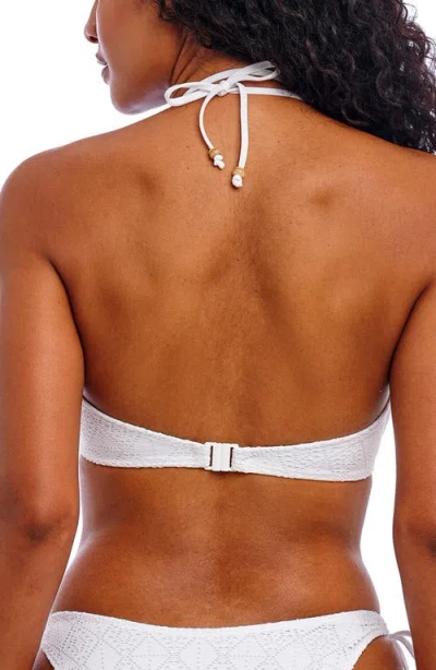 Freya Nomad Nights Underwire Halter Bikini Top In White