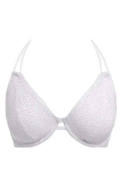 Freya Nomad Nights Underwire Halter Bikini Top In White