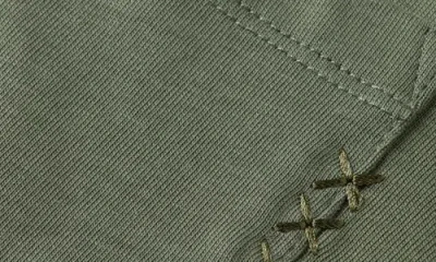 Scotch & Soda Relaxed Pocket T-shirt In Green