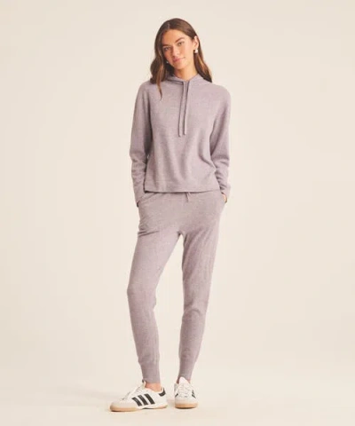 Naadam Off-duty Cashmere Hoodie In Fog