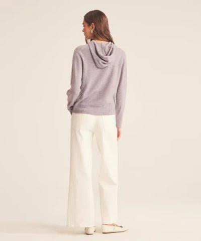 Naadam Off-duty Cashmere Hoodie In Fog