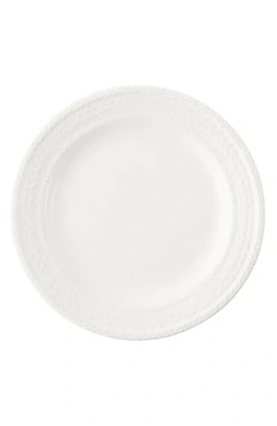 Juliska 4-piece Le Panier Whitewash Dinnerware Place Setting In Whitewash
