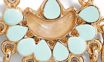 Gas Bijoux Musa Drop Earrings In Light Blue