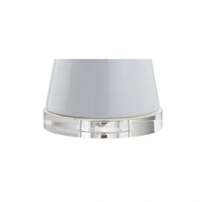 Jonathan Y Julia 28.5" Ceramic Led Table Lamp In White