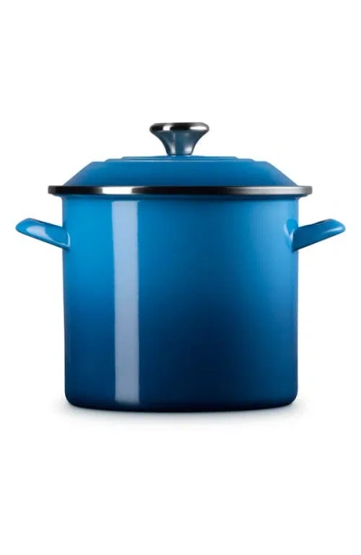 Le Creuset 8-quart Enameled Stainless Steel Stock Pot In Marseille
