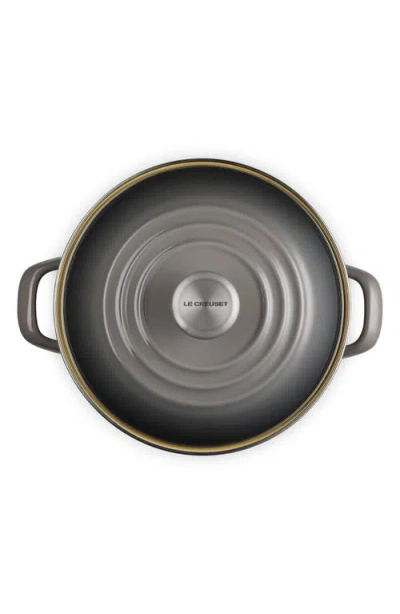 Le Creuset 16-quart Enameled Stainless Steel Stock Pot In Oyster