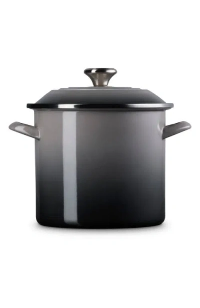 Le Creuset 16-quart Enameled Stainless Steel Stock Pot In Oyster