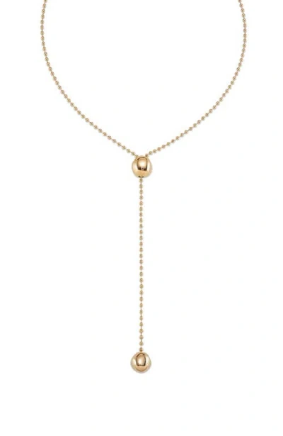 Unode50 18k Gold-plated Adjustable Chain Necklace In Gold