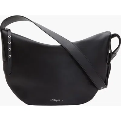 3.1 Phillip Lim Black Go Hammock Bag In Black
