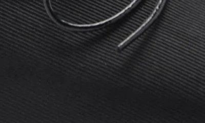 Mango Buckle Strap Corduroy Ballerina Flat In Black
