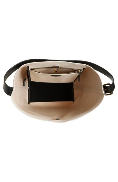 Madewell The Essential Extra Large Bucket Tote In Natural Multi