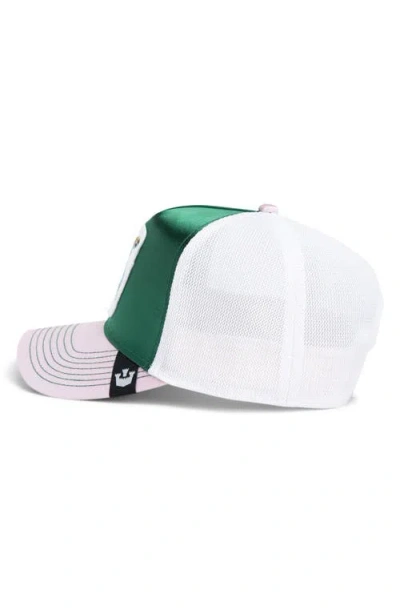 Goorin Bros Turtle-patch Trucker Cap In Teal