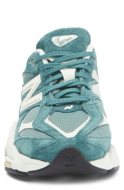 New Balance 9060eek New Spruce Sneakers With Angora In New Spruce/angora