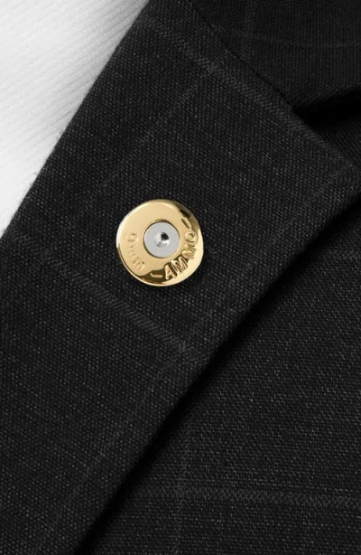 Cufflinks, Inc . Bullet Silver Lapel Pin In Silver