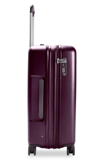 Briggs & Riley Sympatico Medium 27-inch Expandable Spinner Luggage In Plum