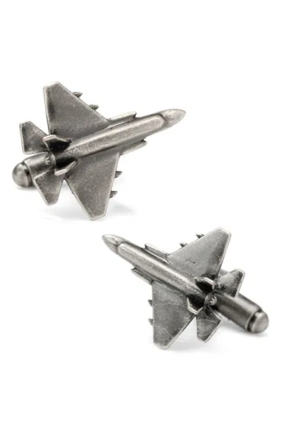 Cufflinks, Inc . 3d Military Jet Cuff Links In Silver