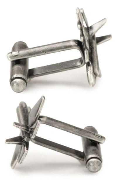 Cufflinks, Inc . 3d Military Jet Cuff Links In Silver