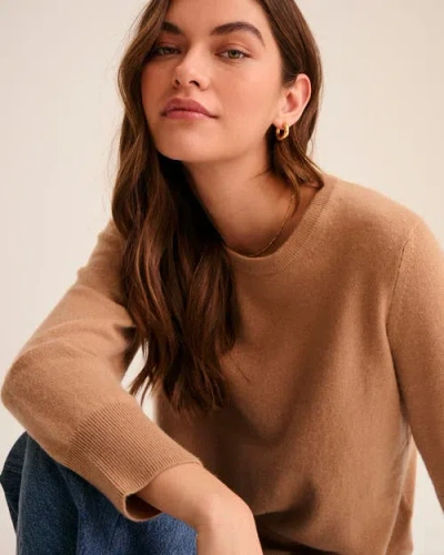 Naadam The Original Cashmere Sweater In Camel