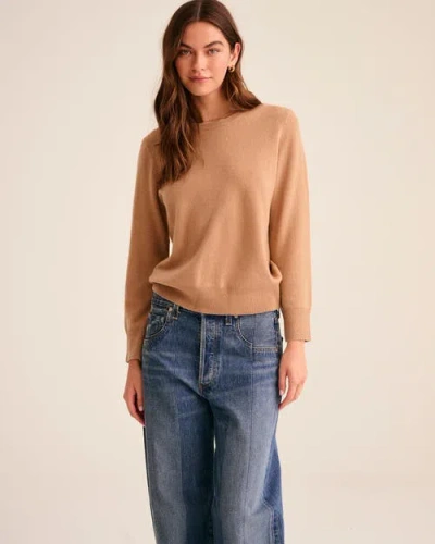 Naadam The Original Cashmere Sweater In Camel