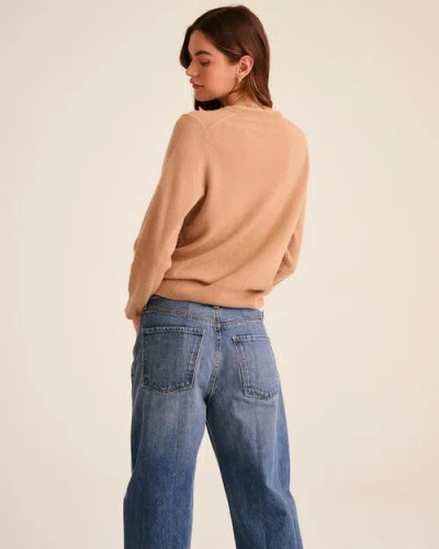 Naadam The Original Cashmere Sweater In Camel