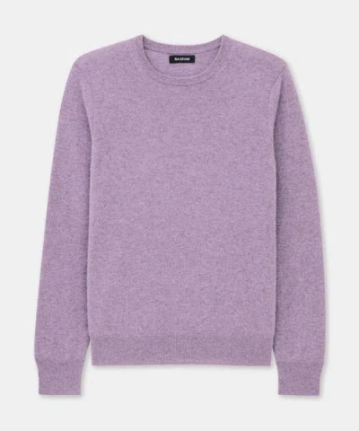 Naadam The Original Cashmere Sweater In Heathered Purple