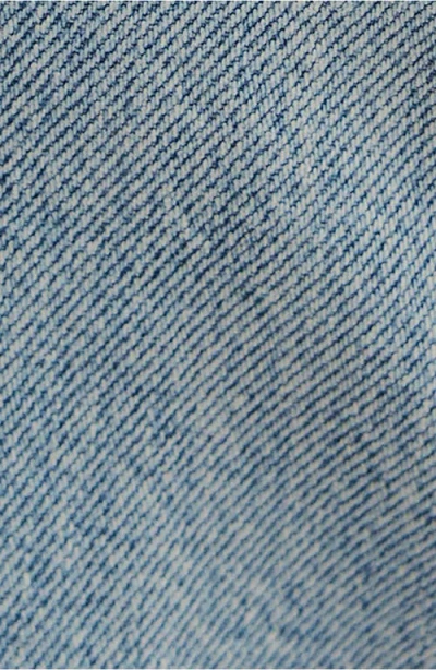 Free People Sun City High Waist Capri Jeans In Pale Indigo