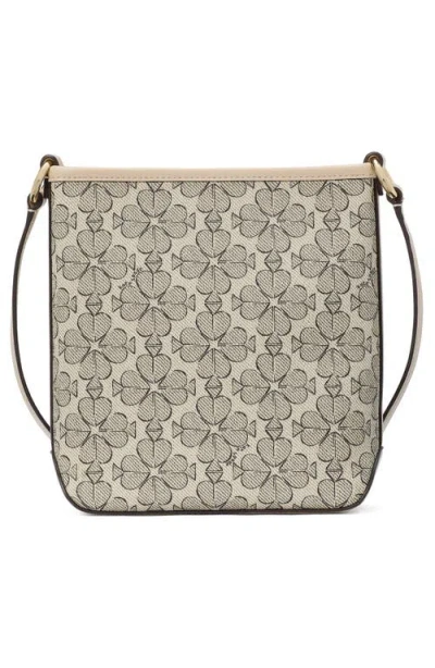 Kate Spade New York Ava Spade Flower Coated Canvas Crossbody Bag In Neutral Multi