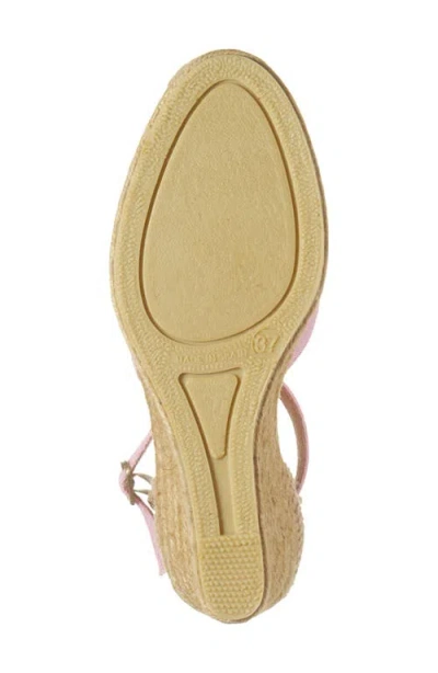 Penelope Chilvers Dali Ankle Strap Espadrille In Pink/peony