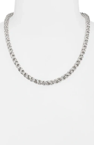 Jenny Bird Rizzo Chain Necklace In High Polish Silver