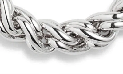 Jenny Bird Rizzo Chain Necklace In High Polish Silver