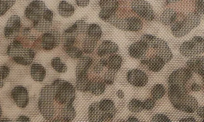 Reformation Emma Mini Top Handle Bag In Leopard Mesh
