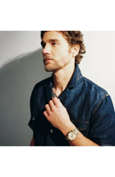 Fossil Men's Everett Gold Dial Watch In Gold